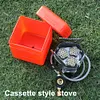 Camping Gas Stove Windproof Gas Burner Folding Furnace For Cooking Hiking Picnic