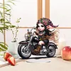 【Limited Stock Sale】DIY Girl Riding Motorcycle-Diamond Painting Ornaments（Single-Sided)