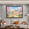 Pastoral Scenery Cottage-11CT Stamped Cross Stitch 85*65cm/33.46*25.59in(Big Size)