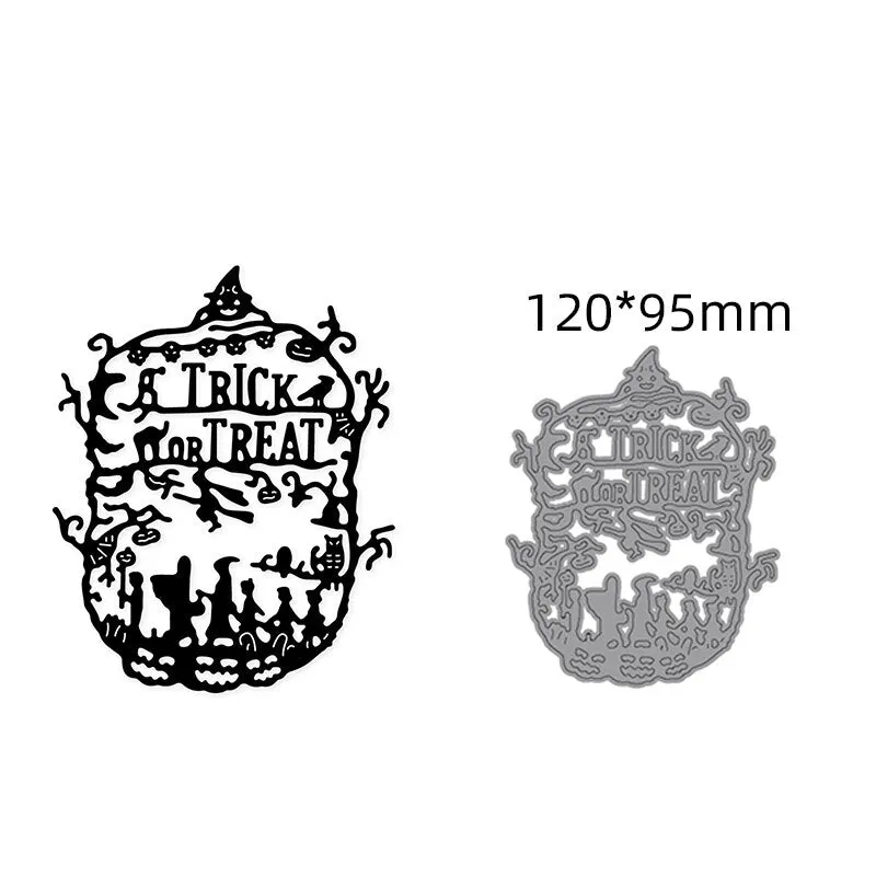 2021 NewCraft Dies Metal Cutting Dies Cut Mold Halloween dies Decoration Scrapbook Paper Craft Knife Mould Blade Stamps