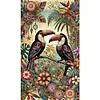 >SALE<5D DIY Full Round Drill Diamond Painting Toucan Kit Home Decor Art Craft 50x85cm