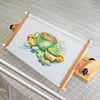 2pcs Cloth Rolling Tool Adjustable Cross Stitch Auxiliary Tools for Cross Stitch