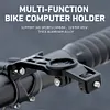 Bike Stopwatch Mount Aluminum Alloy Adjustable Bicycle Handlebar Computer Holder