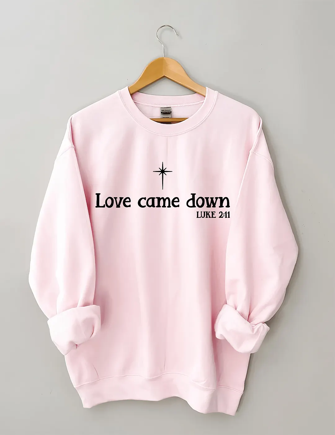 Love Come Down Christmas Nativity Sweatshirt