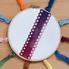 Acrylic Row Line Board 30 Holes Yarn Organizer Craft Storage Holder Art Accessory
