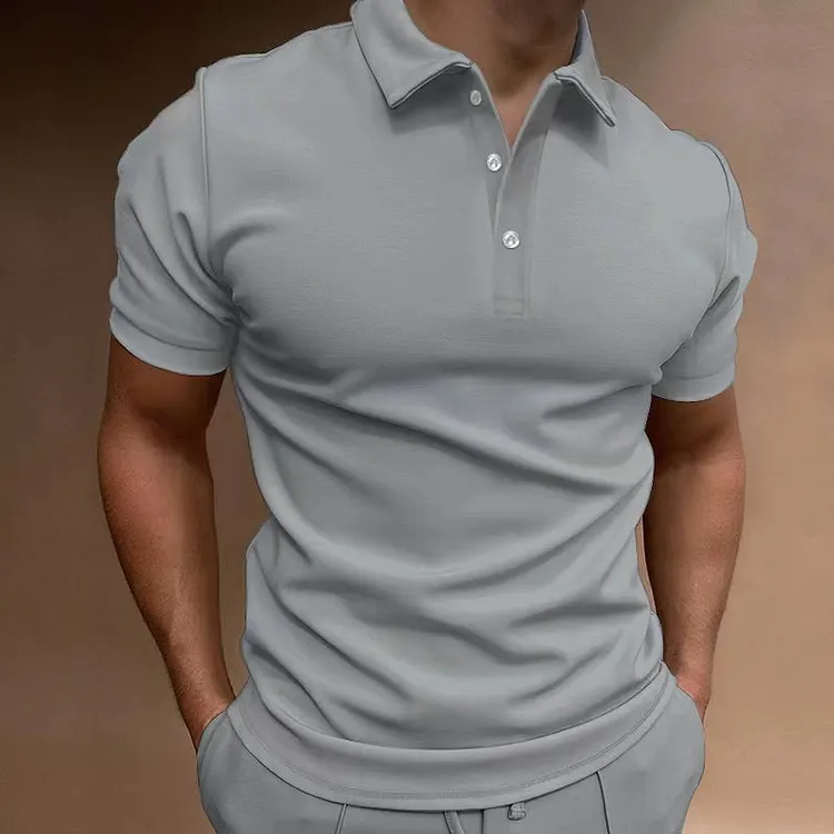 Polo Shirts Summer Men's Polo Shirt Short-Sleeved T-shirt