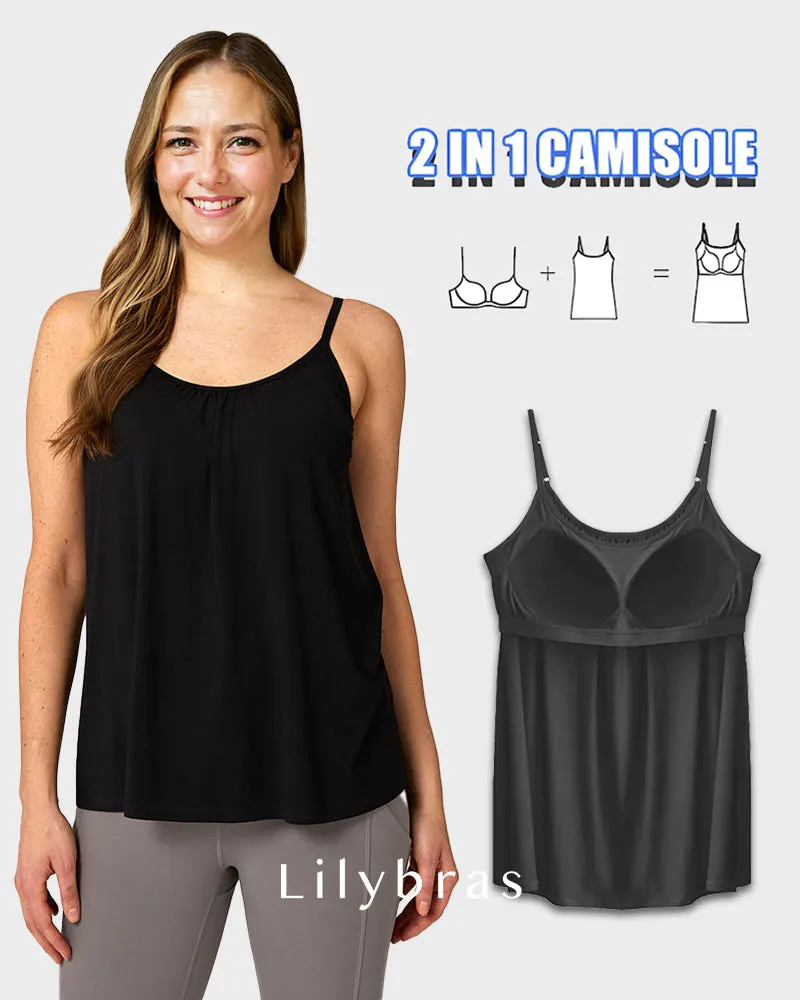 Women&rsquo;s Fly Free Cooling Cami with Built-in Bra