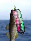 Trolling Fishing Diving Flash Board Salmon Fishing Flasher Bait Lure Flasher