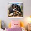 King Charles Cavaliers Dog-14CT Counted Cross Stitch 40*40cm