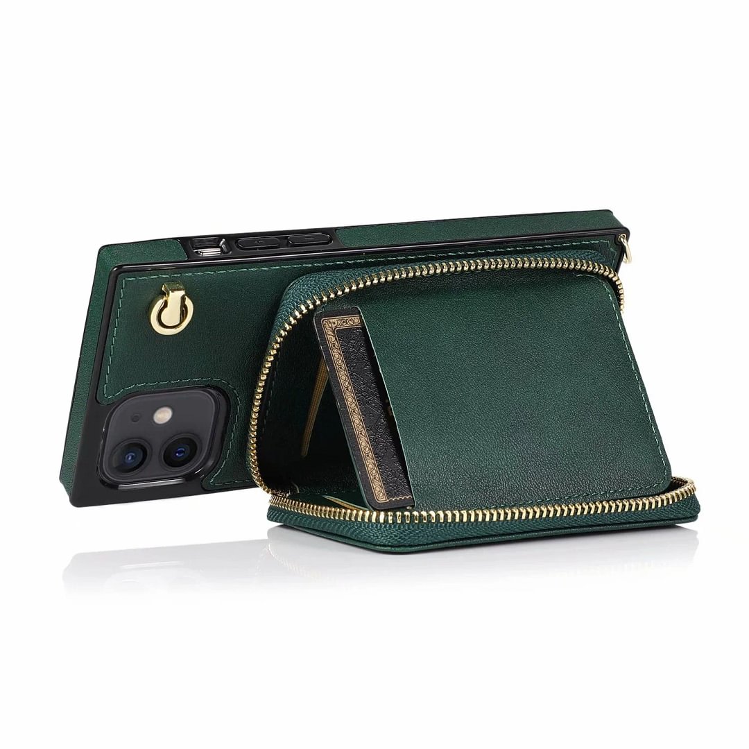 For iPhone 13/14 Zipper bag Phone Case