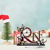 Diamond Painting Acrylic Butterfly Letter Clock Ornament