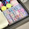 12/24/30pcs Craft Storage Box And Organizer Clear Plastic Bead Organizer Box/Suitable for Jewelry, Crafts, Beads Storage DIY Craft Accessories 