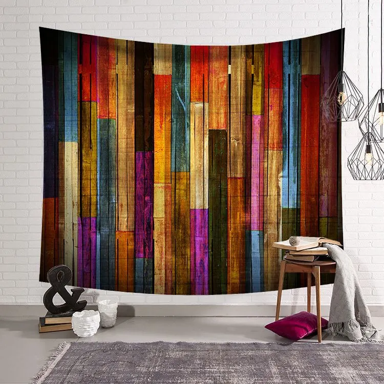 North American Indoor Wall Hanging Tapestry Large Bedspread Wall Hanging Throw Blanket Mat Backdrop Home Room Decoration Gift