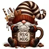 Coffee Bean Gnome-Full Round Diamond painting 30*30CM