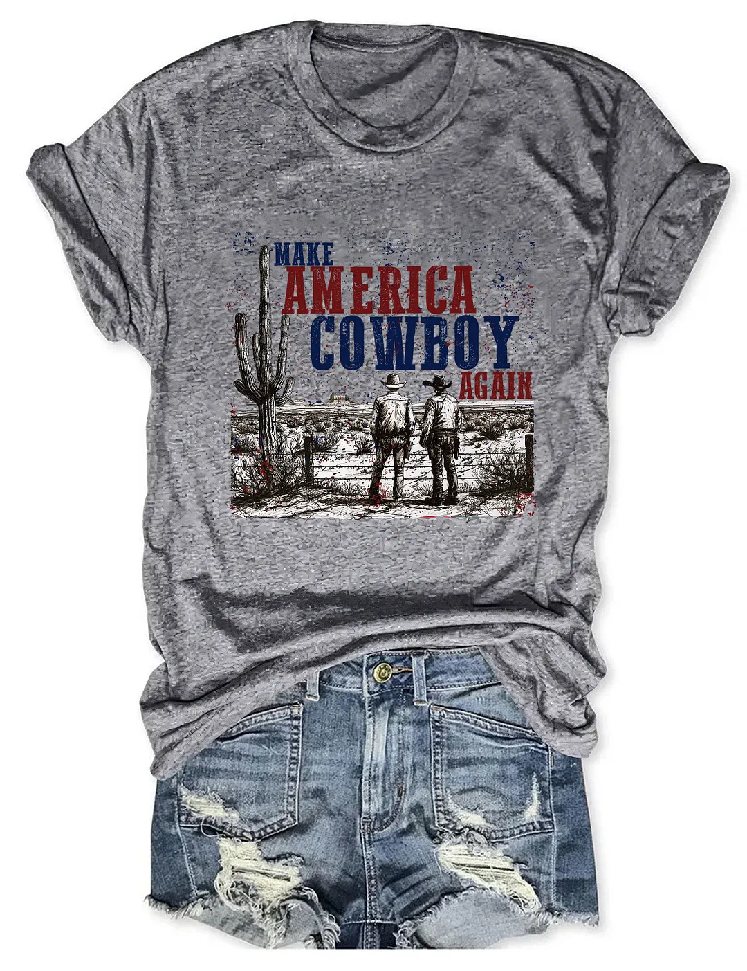 Make America Cowboy Again T-shirt