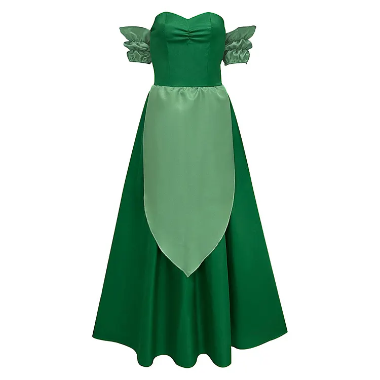 Beauty And The Beast The Bimbettes Paulette Green Dress Outfits Cosplay Costume