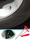 Quick Change Tire Valve Core Tool Kit for Replacing Leaky Valves in Cars Trucks