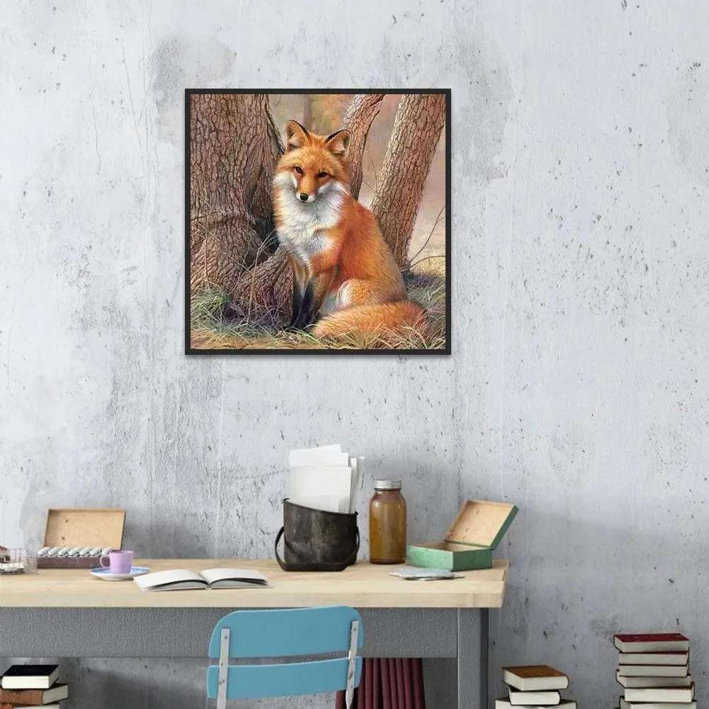 Diamond Painting - Full Round Drill - Fox(30*30cm)