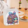 Christmas Acrylic DIY 5D Diamond Art Painting Napkin Holder Set (Tortoise)