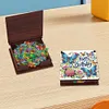 Butterfly Diamond Painting Notecard Box Gem Art Sticky Note Holder for DIY Art