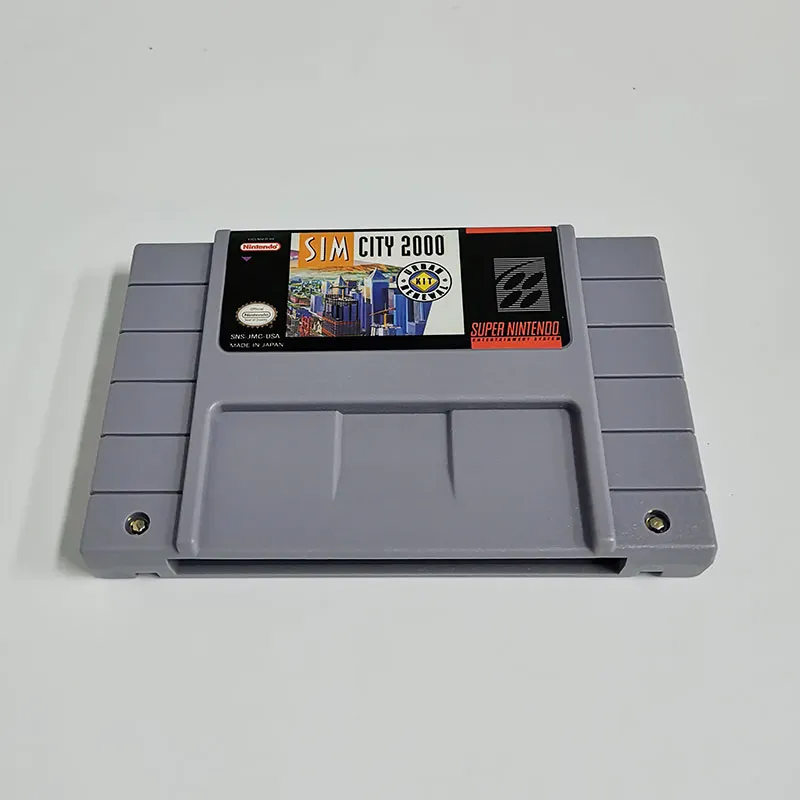 Sim City 2000 SNES For Super Nintendo Entertainment System - 16 Bit US Version Game Cartridge