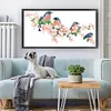 Flower Birds- 9CT Partial Beaded Cross Stitch Kit(60x31cm)