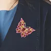 4Pcs Butterfly Brooch - 5D DIY Craft Fashion Accessories