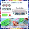 3pcs DIY Datura Diamond Painting Makeup Mirror Portable Kits