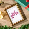 12pcs Flowers 5D DIY Square Drill Diamond Painting Kits for Adults Beginners Home Decor Diamonds Paintings Gem Art 5.91x7.09in