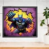 Batman Wall-Full Round Diamond Painting 40*35CM
