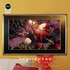 Akaza VS Rengoku Kyoujurou Special Commemorative Painting - Demon Slayer: Kimetsu No Yaiba Decorative Painting - Mystical Art Studios