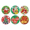 6pcs/set Wooden Diamond Painting Coaster Set