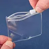 30/50pcs Reusable Self-Sealing Zipper Pouches - Clear Plastic Organizer Bags with Zipper Closure, Portable Storage for Diamond Drills,Rings, Earrings, Necklaces Small Things