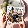 12 PCS Coffee Afternoon Tea - 5D DIY Greeting Card