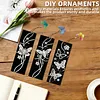 3pcs DIY Butterfly Diamond Painting Bookmark