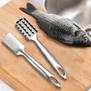 Fish Scaler Stainless Steel Fish Scale Remover Fish Scraper for Kitchen Tool