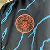 2023/2024 Manchester City Reversible Windbreaker Navy blue Soccer Jersey 1:1 Thai Quality love fball