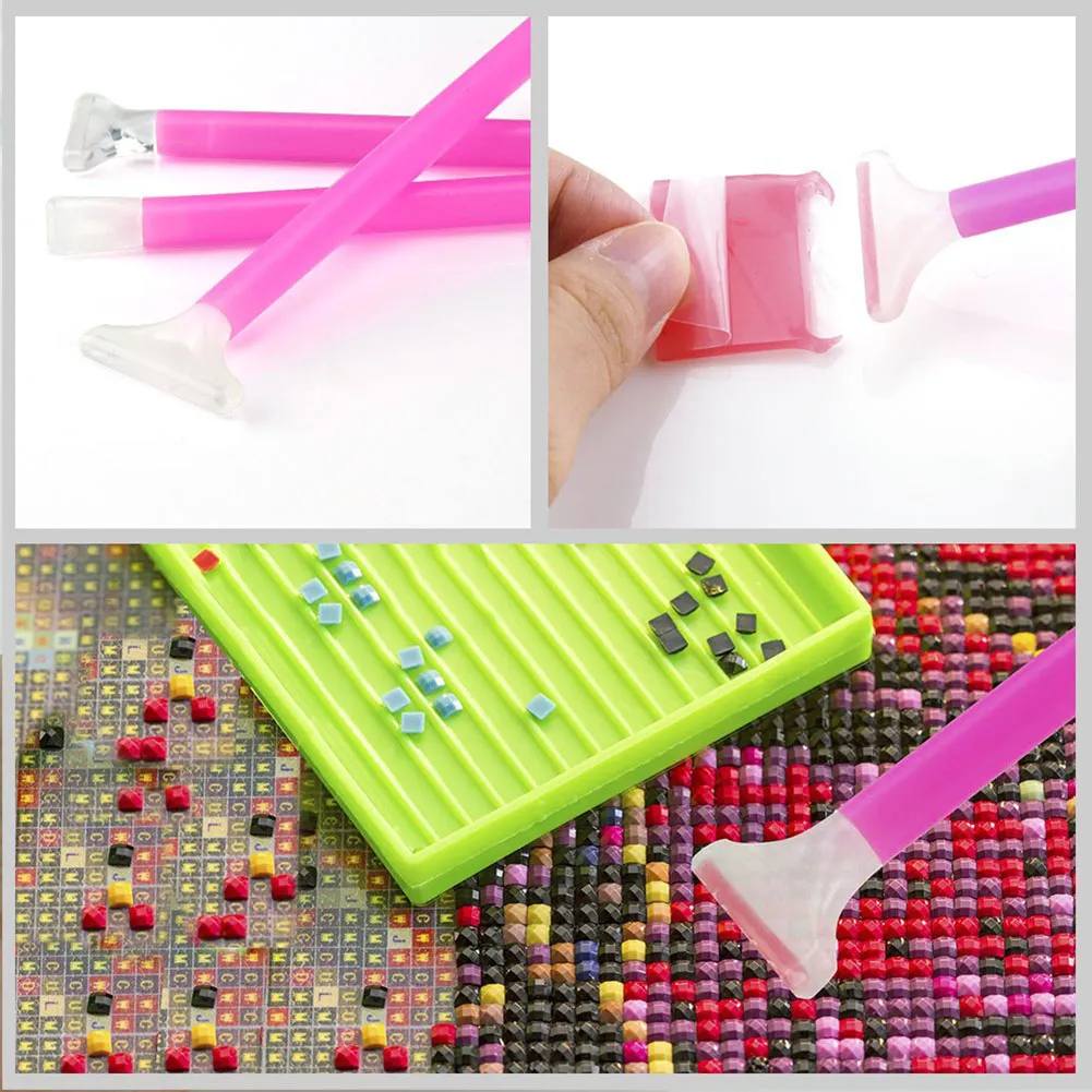 Diamond Painting Tools Set Tweezer Drill Pen Rhinestone Picture Tools Kit