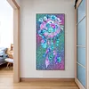 >SALE<5D DIY Diamond Painting Flower Dreamcatcher Kits Full Round Drill Pictures