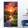 Mountains Fields-Full Round Diamond Painting 40*70CM