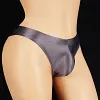 New large size shiny, smooth and cool low-waisted U-convex sexy underwear