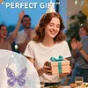 Diamond Painting Acrylic Double-side Butterfly Pendant Hanging Gem