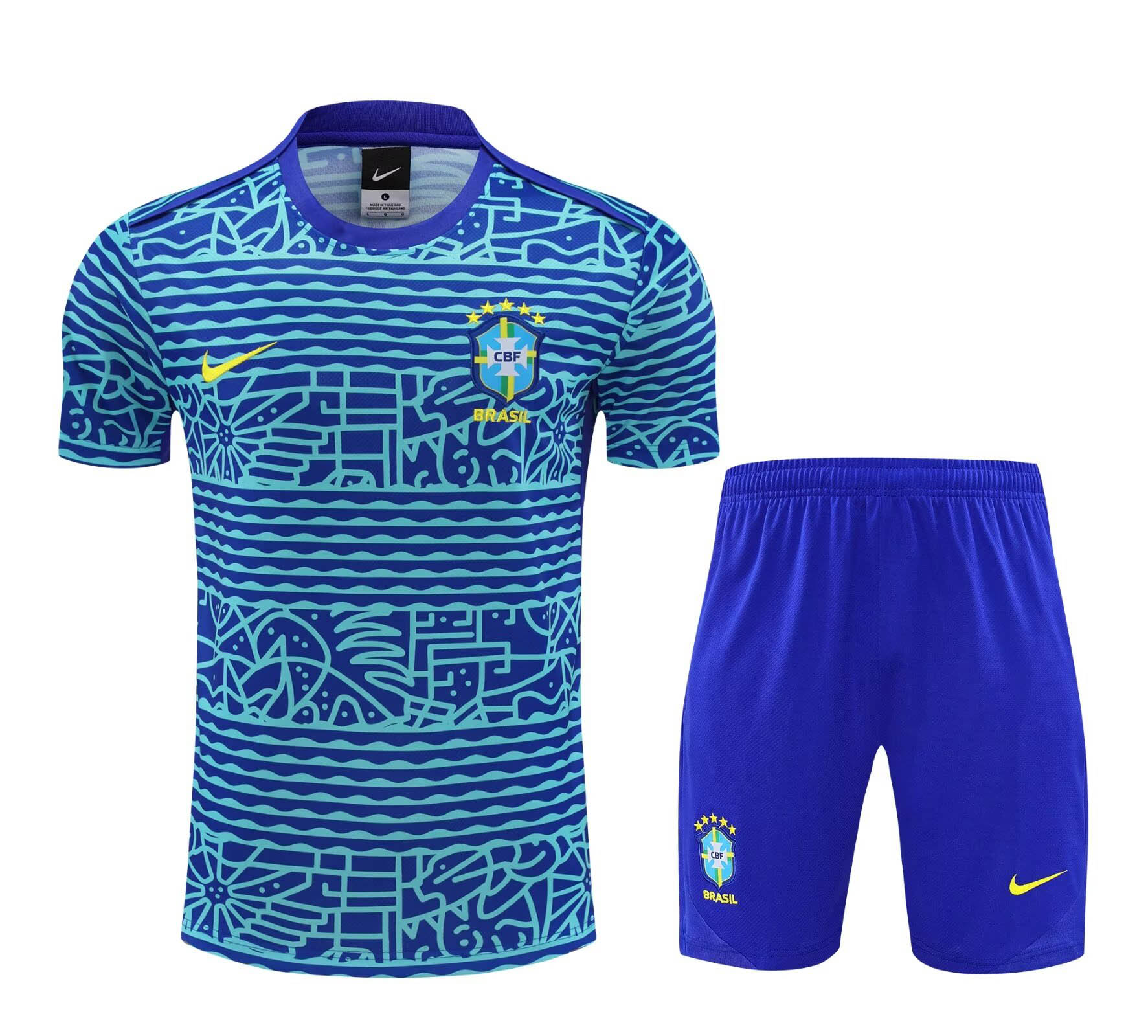 2024-2025 Brazil Training Suit Football Shirt 1:1 Thai Quality Maxi Kit