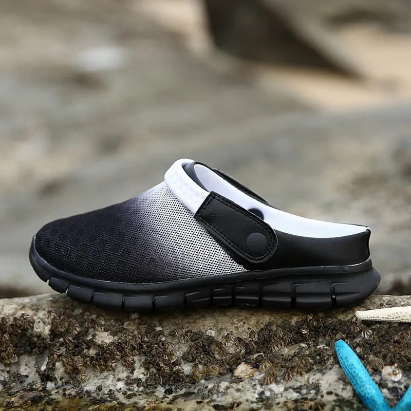 Summer Shoes Men Sandals colorful couples Beach Slippers Men Sneakers Clogs Men breathable Sandalias Zapatos Hombre Size 36-46