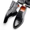 Mens Cap Toe Derby Dress Business Shoes