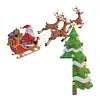 DIY Xmas Diamond Art Door Frame Decoration Door Corner Pendants Kit