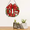 DIY Christmas Crystal Diamond Painted Wreath