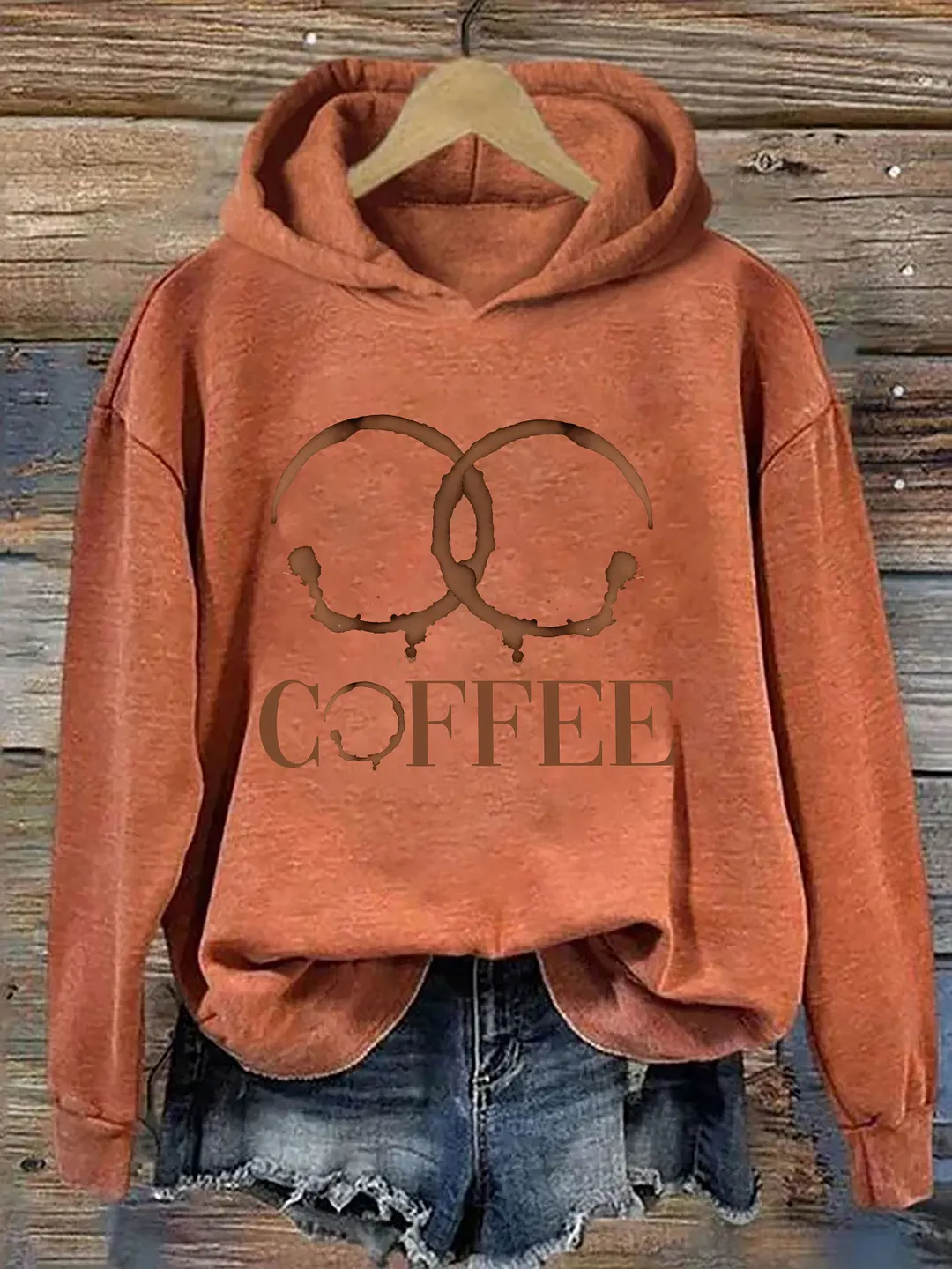 Coffee Stain Rings Hoodie