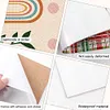 2Pcs Artistic Pattern Diamond Painting Placemat DIY Art Placemat for Table Decor