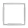 Square Shape Embroidery Punch Frame DIY Craft Cross Stitch Needlework Sewing Hoop